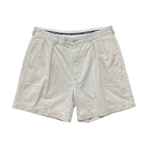 USA 古着 POLO RALPH LAUREN ポロ ラルフローレン コットン 2タック ハーフパンツ ショーツ ポロチノ W34 半ズボン CE0250