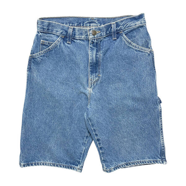 USA 古着 Dickies ディッキーズ デニムペインターパンツ ハーフジーンズ ハーフパンツ ワークパンツ W30 CE0268