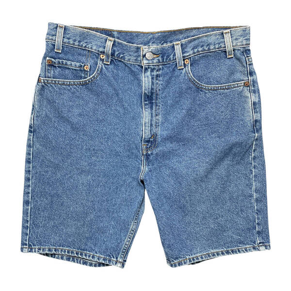 USA 古着 00S グアテマラ製 01年 ヴィンテージ Levis リーバイス 505 ハーフデニム ハーフパンツ デニムパンツ ショーツ W36 CE0270
