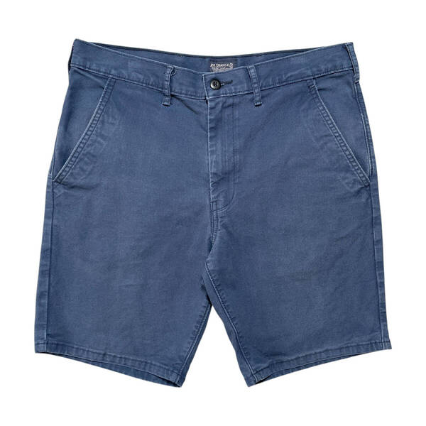 USA 古着 Levis リーバイス コットン ハーフパンツ ショーツ W34相当 ネイビー 紺色 半ズボン CE0281