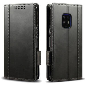 ●arrows 5G F-51A レザーケース●Black