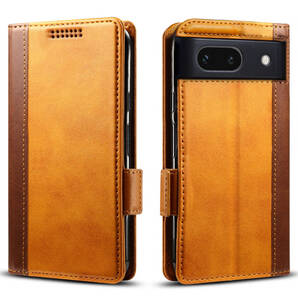 Google Pixel 8a レザーケース Brown●