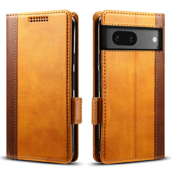 Google Pixel 7 レザーケース Brown●