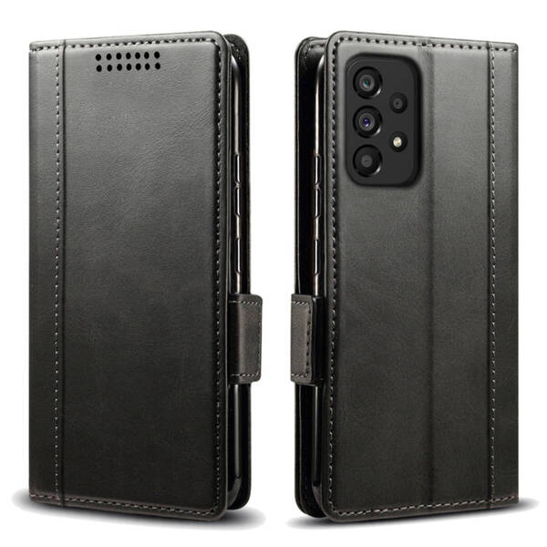 Galaxy A53 5G SC-53C SCG15 レザーケース●Black
