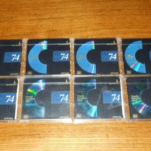 (E81) MD ミニディスク 中古 初期化済 ZEUS (XEUS) 74 8枚セット 同一デザイン