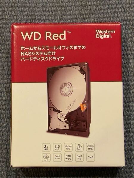 【新品2台ペアー】WESTERN DIGITAL Red SATA 6Gb/s 256MB 2TB 5400rpm class 3.5inch AF対応 WD20EFAX NAS用 高耐久性