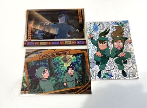 忍たま乱太郎 忍術学園 全員出動 トレカ カード 六年生 特別絵巻 善法寺伊作 七松小平太 中在家長次 潮江文次郎