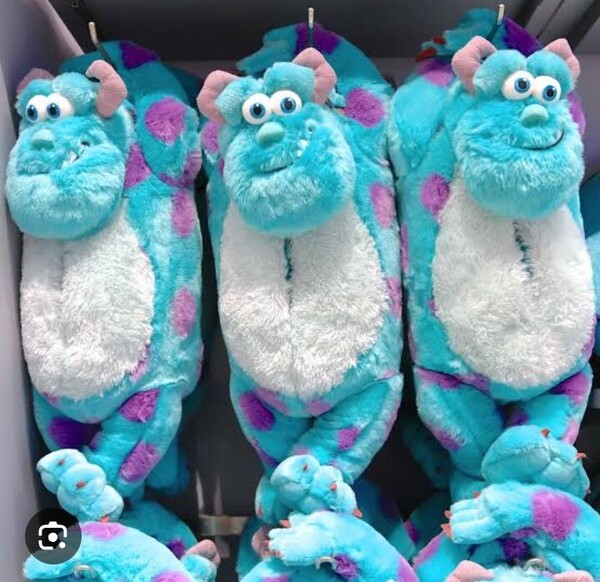 匿名配送込 美品 モンスターズインク サリー ティッシュカバー 東京ディズニーランド TDL ぬいぐるみ 約50cm