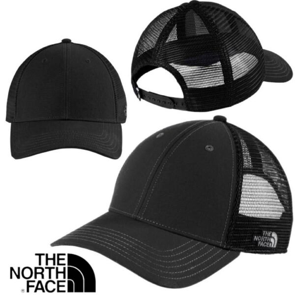 ザ ノースフェイス 帽子 キャップ NF0A4VUA ブラック×ブラック サイドロゴ メッシュキャップ THE NORTH FACE ULTIMATE TRUCKER 新品