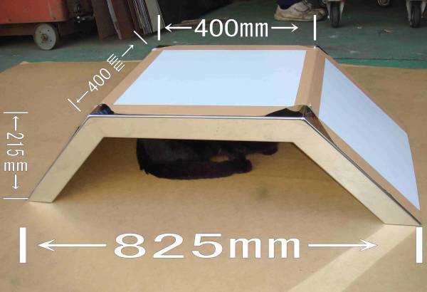 ☆2トン用ステンレスリアフェンダー☆頑丈です★研磨600番