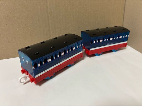 【プラレール】プラレール博 2017 入場記念 トーマス クリアブルーバージョン アニー クララベル 中間車 2両編成