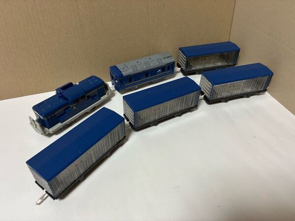 【プラレール】いっぱいつなごう トミカ搭載貨車セット DD51 1068号機