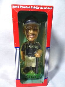 保管品■ GENUINE HAND PAINTED BOBBLE HEAD DOLL ボブルヘッド人形 イチロー シアトル・マリナーズ イチローフィギュア