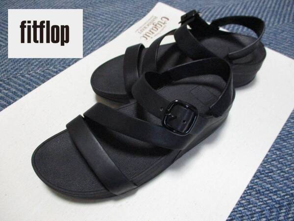 FitFlop フラットサンダル 22.5cm ブラック 黒