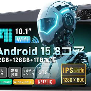 Android 15 タブレット 10インチ 初登場 Hitabt T30A タブレット 10インチ wi-fiモデル 12GB+128GB+1TB拡張 アンドロイド 8コアCPU 1.8Ghz