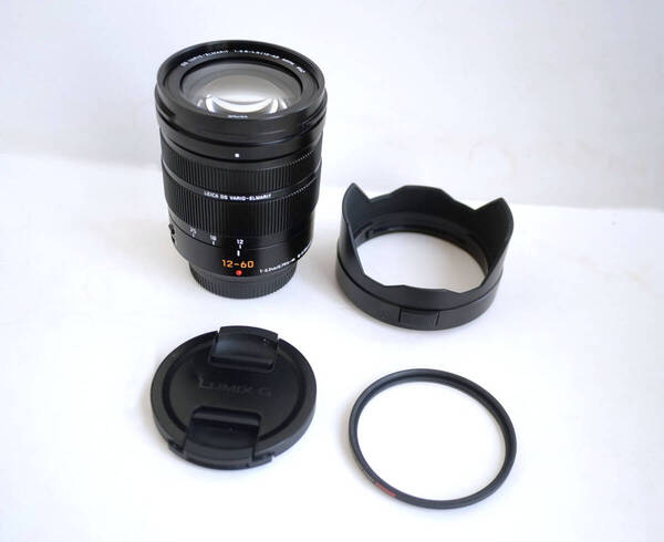 美品★ LEICA DG VARIO ELMARIT 12-60mm F2.8-4.0 ASPH POWER O.I.S★フィルター付