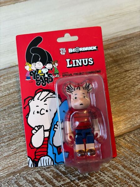 ライナス/LINUS ベアブリック /BE@RBRICK 100%(メディコムトイ・フィギュア・ピーナッツ/PEANUTS・スヌーピー/SNOOPY)