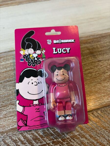 LUCY ベアブリック /BE@RBRICK 100%(メディコムトイ・フィギュア・ピーナッツ/PEANUTS・スヌーピー/SNOOPY)