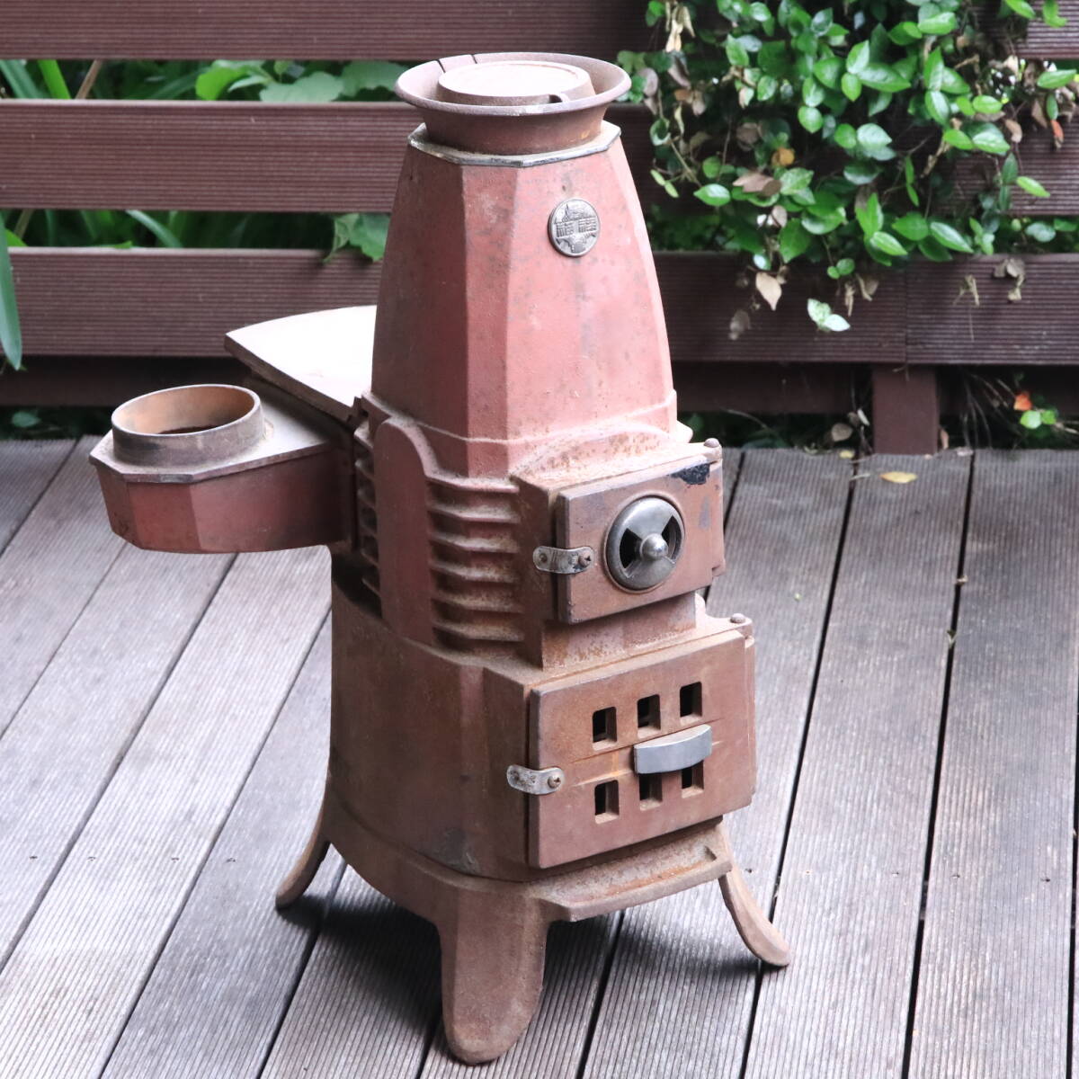 Vintage mini Iron Stove Antique ヴィンテージ アイロン