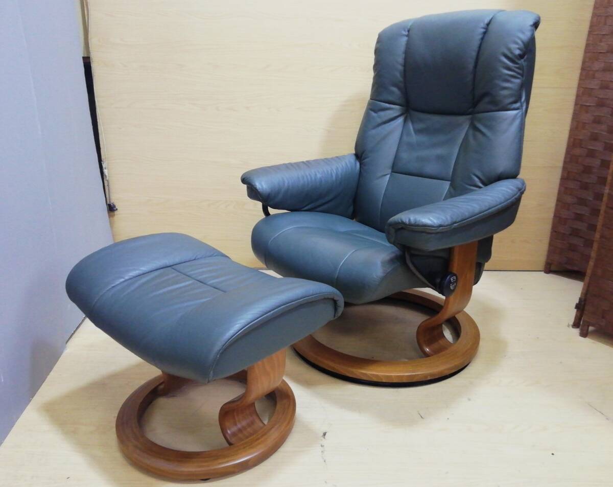 Stressless® Consul (M) クラシック オットマン付 | Recliners