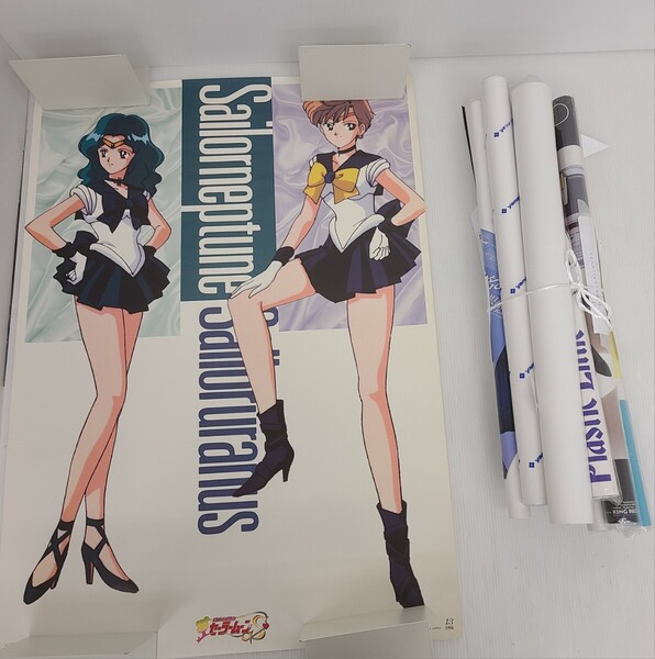 セーラームーン 他 ポスター17枚セット アニメ アイドルなど 販促 非売品 レア物あるかも まとめ売り15
