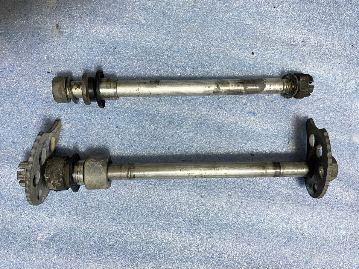  Serow 225 передний и задний (до и после) мост цвет оригинальный Yamaha SEROW 1KH передний задний осмотр (XT200 DT125 TW TT TTR Bronco SR250 WR TY Tricker )