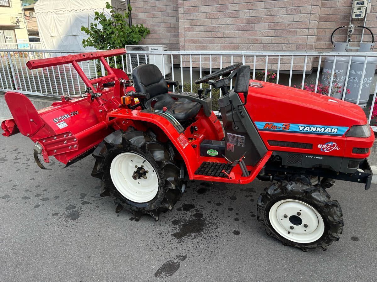 ヤンマートラクターke-3 13馬力　477時間動作確認済み Yahoo!オークション - 宮崎県 日南市 ヤンマー トラクター Ke-3