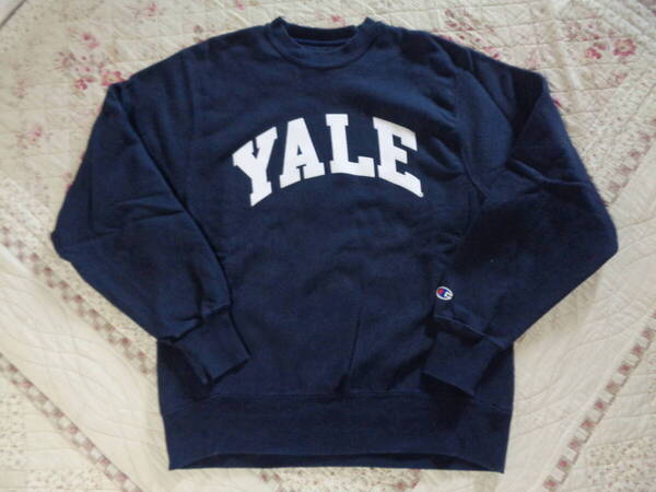YALE/イエール大学/ビンテージ/デカタグ/00s/チャンピオンChampion/リバースウィーブ/トレーナー/スウェット/パーカー/カレッジ/ネイビー