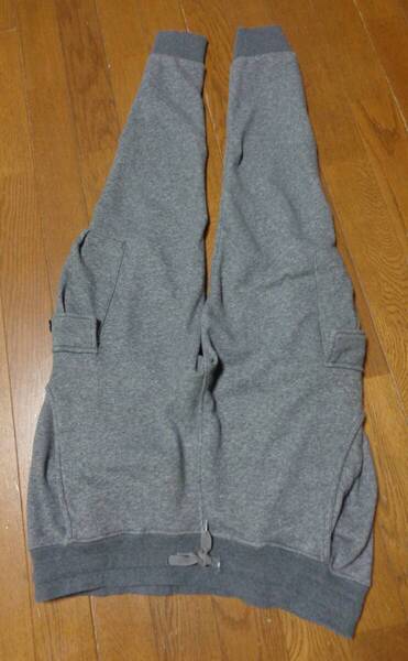 Lサイズ/ザダファーオブセントジョージ/The DUFFER of ST.GEORGE/カーゴスウェットリブパンツ/2トーングレー