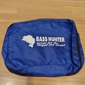 BASS HUNTER フィッシングバッグ 青