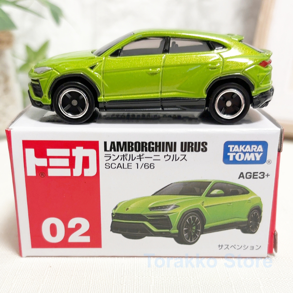 【新品・未開封】トミカ 02 アジア圏限定販売版 ランボルギーニ・ウルス タカラトミー Takaratomy 日本未発売