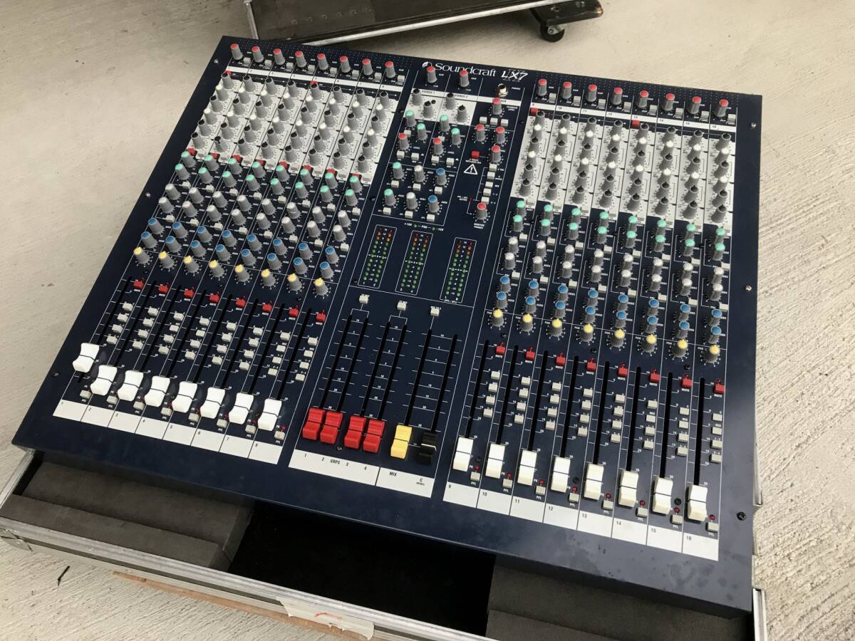 配信機器・PA機器・レコーディング機器 Soundcraft sx Yahoo!オークション -「lx-7」(レコーディング、PA機器) (楽器