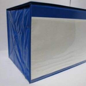 3個で ビニール製図面箱 書類箱 保存箱 ビニール箱 ビニールケース 収納箱 桜井 B5サイズ 20cm幅