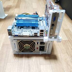 mini ITX オープンフレーム PCケース ベンチテーブル テストベンチ マザーボード 台 シャーシ エア