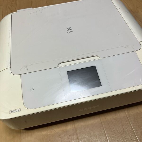 Canonインクジェットプリンター複合機 PIXUS MG7530 BK難あり キャノン WH ホワイト