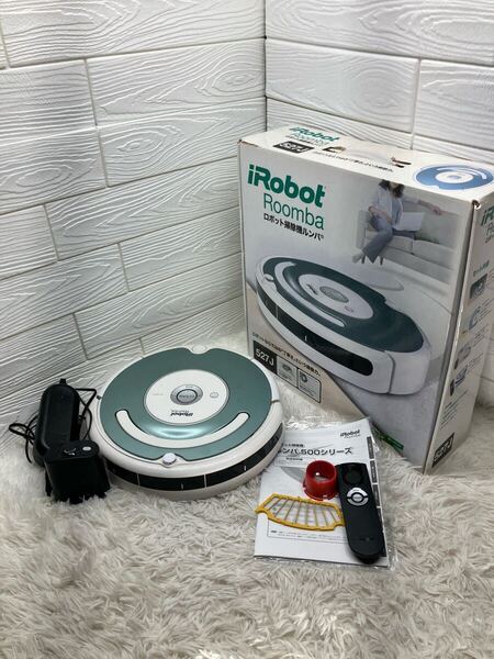 iRobot Roomba ルンバ500ロボット掃除機 リモコンあり 訳アリ 掃除機 お掃除ロボット