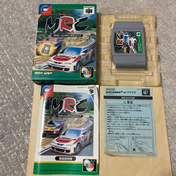 送料無料 N64 ニンテンドー64 マルチレーシングチャンピオンシップ MRC MULTI RACING CHAMPIONSHIP NINTENDO64 ニンテンドウ64 64ソフト