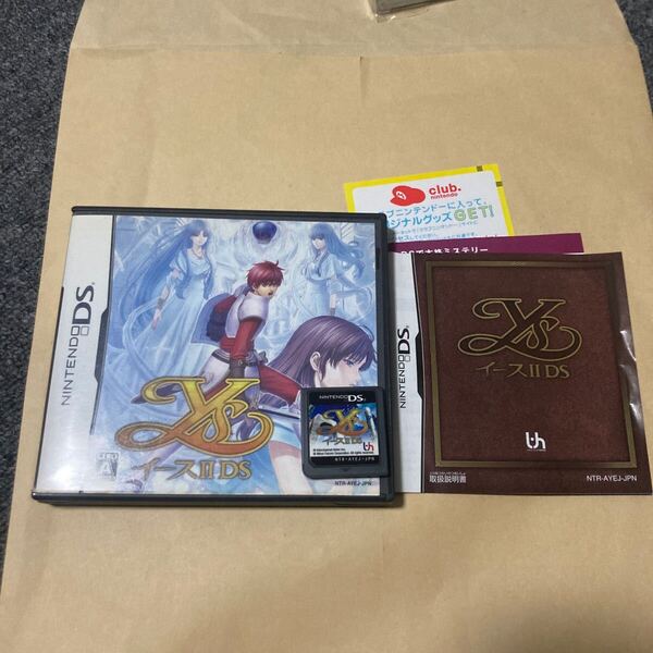 送料無料 DS ニンテンドーDS イースⅡDS イース2DS NINTENDODS NINTENDO ニンテンドー DSソフト Ys イースⅡ イース2