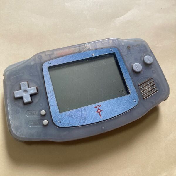 送料無料 GBA ゲームボーイアドバンス 本体 ミルキーブルー AGB-001 GAME BOY ADVANCE ニンテンドー NINTENDO 任天堂