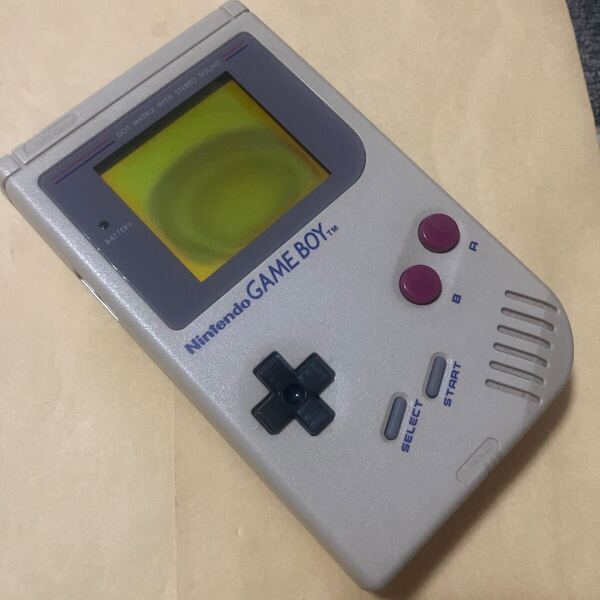 送料無料 GB ゲームボーイ 本体 液晶劣化有 DMG-01 NINTENDO ニンテンドー GAME BOY 初代ゲームボーイ 任天堂 GAMEBOY