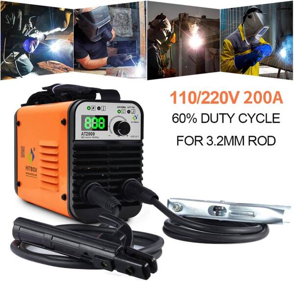 ファッション 溶接機 200A 100V/200V兼用、移動簡単、使いやすい、A