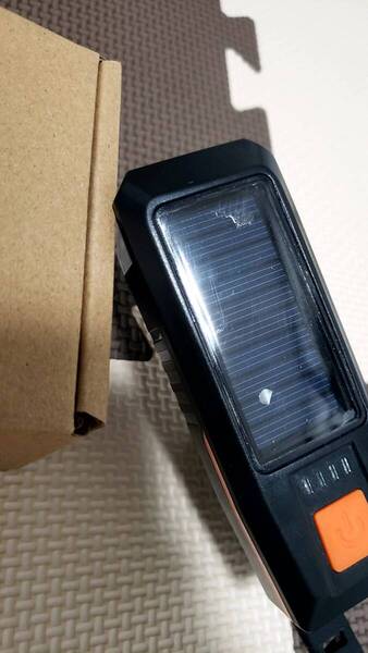☆自転車ライト ソーラー充電 USB充電 高輝度 防水