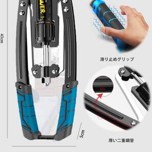 筋トレグッズ 10~200kg調整可 アームバー 胸筋トレーニング 油圧式