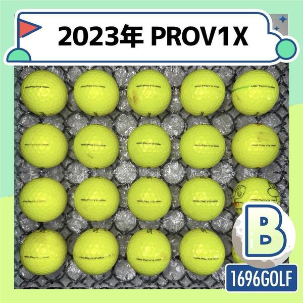 【2023年】PRO V1X Bランク 20球780 おまけtee付ロストボール