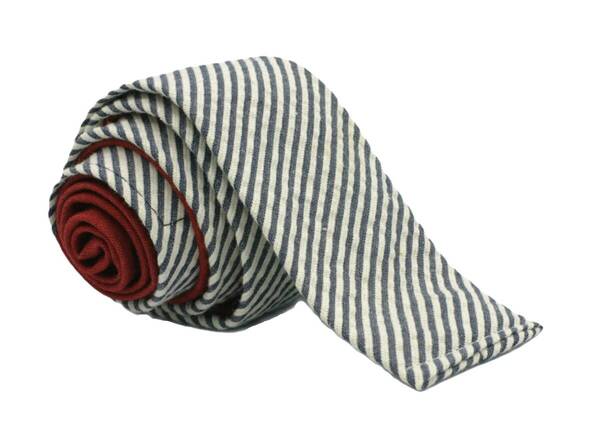 【新品】送料無料 Helios Soccer Stripe Switching Tie NAVY・日本製・ネクタイ・ナロータイ・メンズ・ビジネス・フォーマル・カジュアル