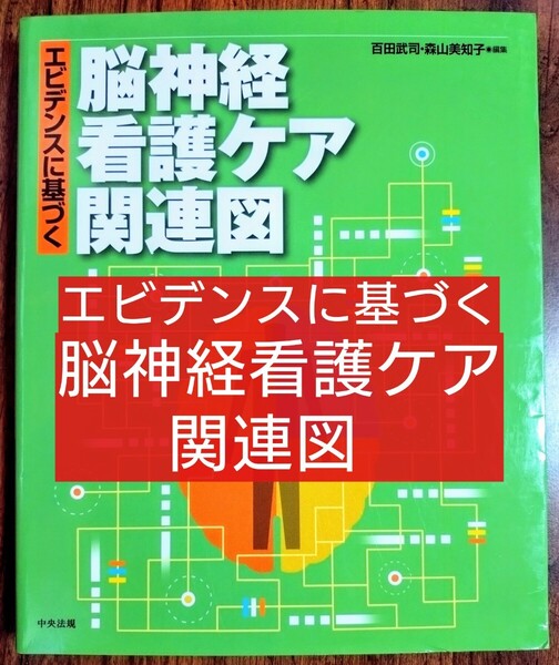 エビデンスに基づく脳神経看護ケア関連図 (本 参考書 テキスト 看護学 看護学校 看護技術 看護学生 ナース 症状別看護ケア)