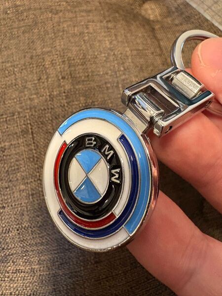 BMW 50周年記念 Mキーホルダー メタル エンブレム 50th Anniversary