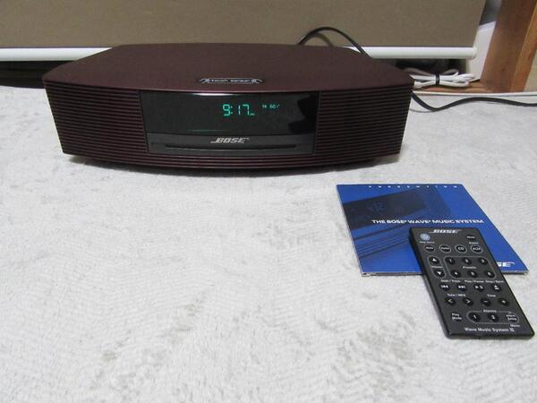 BOSE ボーズ 希少色 バーガンディWave Music System Ⅲ