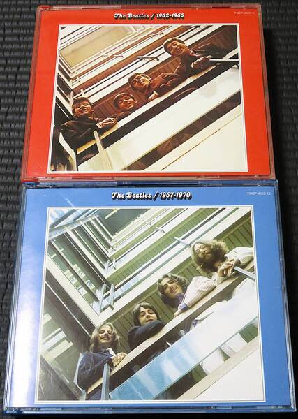 ◆The Beatles◆ ビートルズ 赤 1962 - 1966 & 青 1967 - 1970 2枚組 2セット 4枚 4CD 国内盤 送料無料