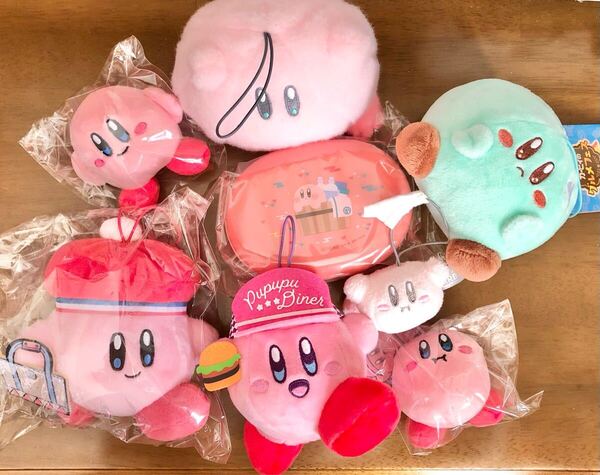 星のカービィ まとめ売り ぬいぐるみ マスコット namco ダイナー グルメフェス ぷぷぷの湯 匿名配送 グッズ